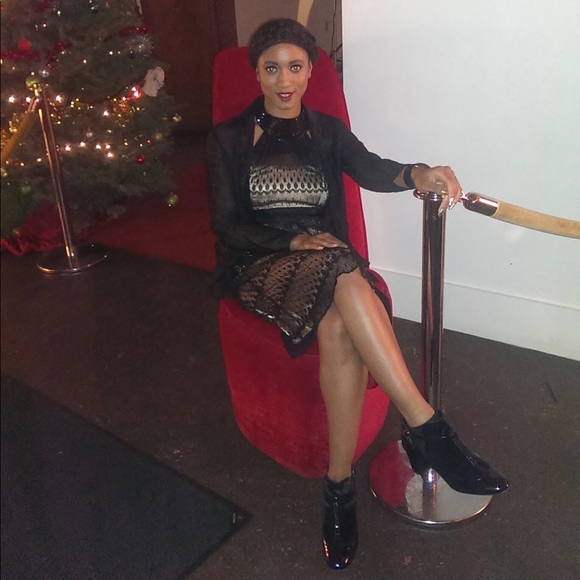 Nine West Halter Lace Dress - Picture 7 of 7